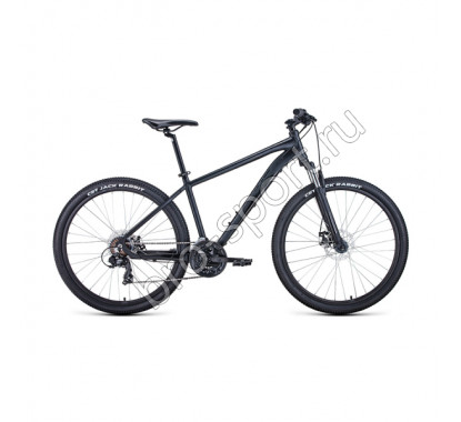 Велосипед 27,5' Forward Apache 27,5 2.2 disc AL Черный матовый/Черный 20-21 г