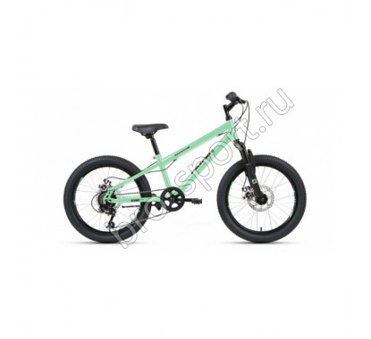 Велосипед 20' Altair MTB HT 20 2.0 disc 6 ск 20-21 г 39017 10,5' Черный/Оранжевый/RBKT11N06002