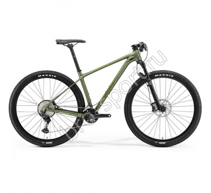 Велосипед Merida Big.Nine 700 MattFogGreen/GlossyMossGreen 2021