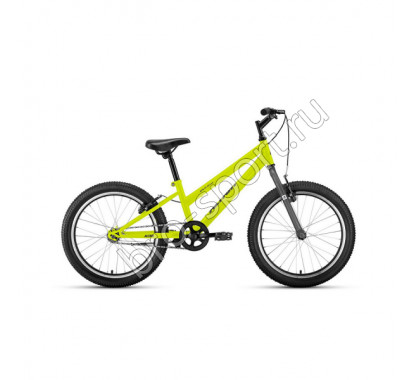 Велосипед 20' Altair MTB HT 20 Low 1 ск 20-21 г 39018 10,5' Ярко-зеленый/Серый/1BKT1J101005
