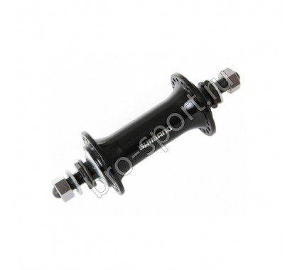 Втулка передн. Shimano TX500 v-br 36 отв, гайки, черный EHBTX500DL