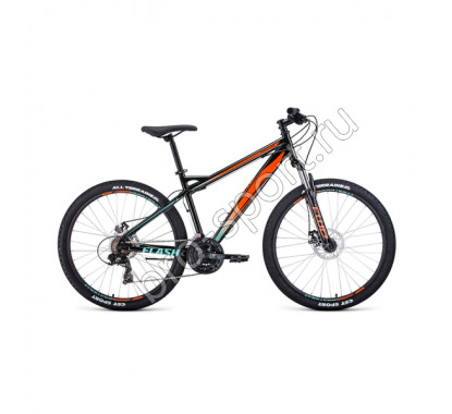 Велосипед 26' Forward Flash 26 2.2 S disc Черный/Оранжевый 20-21 г