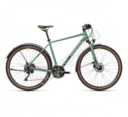 Велосипед CUBE NATURE EXC (green'n'bluegreen) 2021