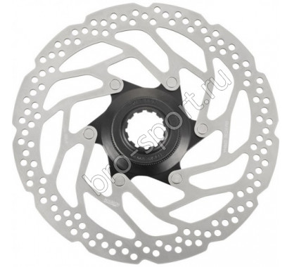 Тормозной диск Shimano RT30, 180мм, C.Lock, только для пласт колод