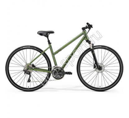 Велосипед Merida Crossway 300 Lady MattFogGreen/DarkGreen 2021