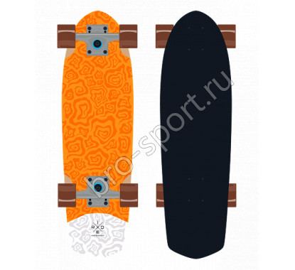 Круизер деревянный RIDEX Orange 28.5X8.25