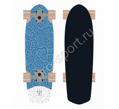 Круизер деревянный RIDEX Blueberry 28.5X8.25