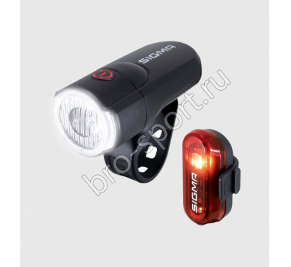 Комплект освещения SIGMA SPORT AURA 30/CURVE с батарейками