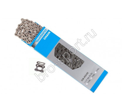 Цепь SHIMANO 7/8ск. HG40 IN BOX