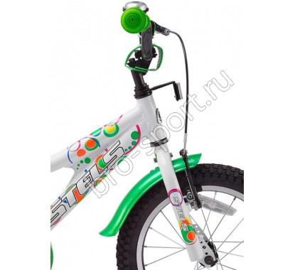 Stels Pilot 180 ALU (2018) бело-зеленый