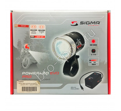 Фара передняя диодная SIGMA POWER LED EVO PRO
