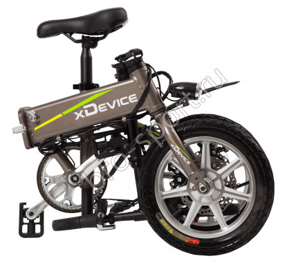 Электровелосипед xDevice xBicycle 14, 250W, коричневый