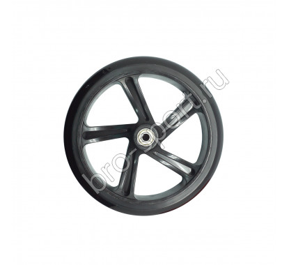 Колесо для самоката, ПУ, D:230x30мм, с подш. ABEC-7