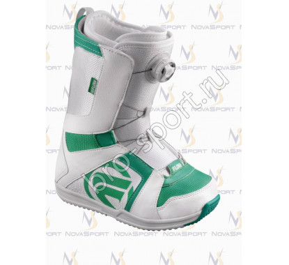 Ботинки для сноуборда women Flow Vega Boa std WHT/AQU